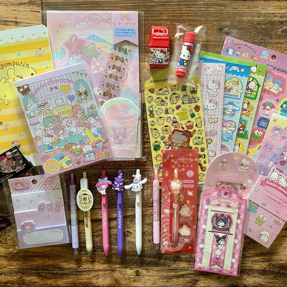 Sanrio Stationery XL Collection - Cinnamoroll & Kuromi